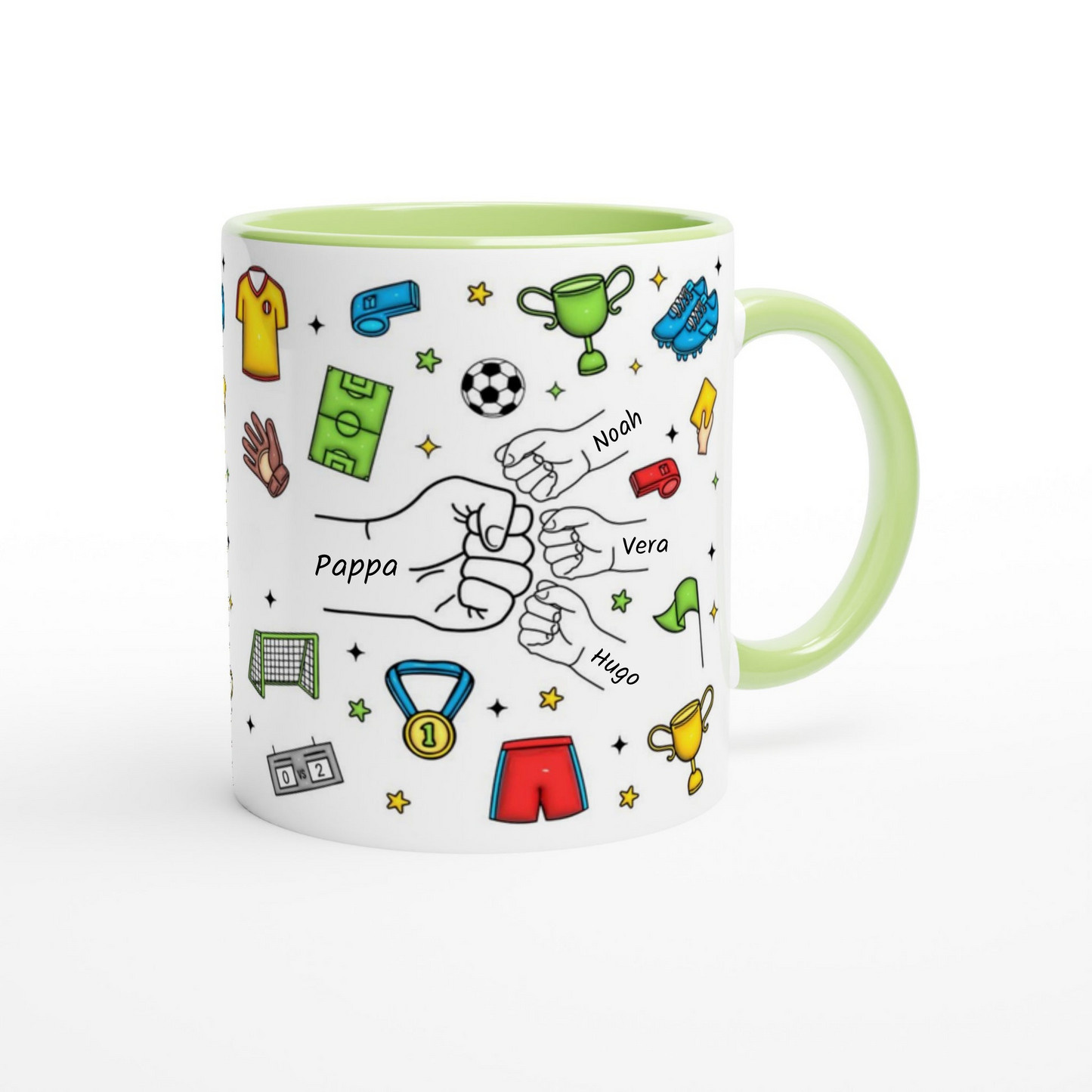 The Football Mug by RockyPrints