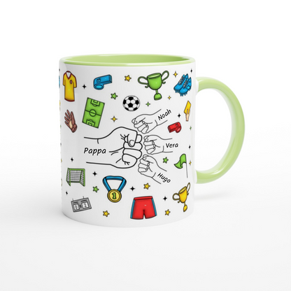 The Football Mug by RockyPrints
